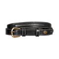 Fancy Leather Belt Black 95 Cm