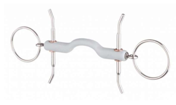 Bocado Fulmer, Tongue Port, 130mm, Soft