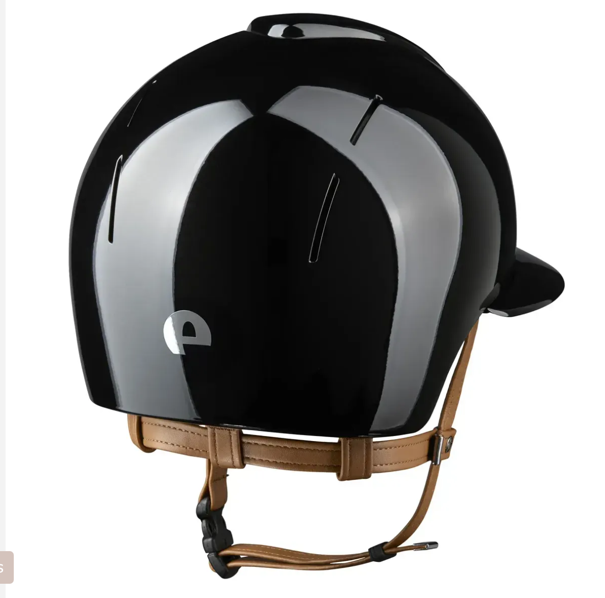 KEP SMART NOVA METAL POLISH BLACK - BEIGE CHINSTRAP - POLO PEAK - SIZE M
