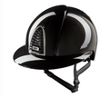 CAP CROMO 2.0 SHINE BLACK - CHROME FRAME - RAW BLACK GRID, SUBGRID AND BUTTON - SHINE BLACK POLO PEAK - SIZE M