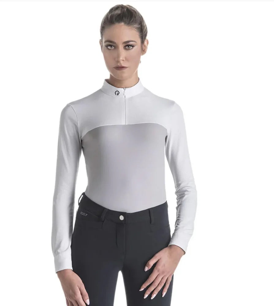 Top Mesh ML Long Sleeves Women