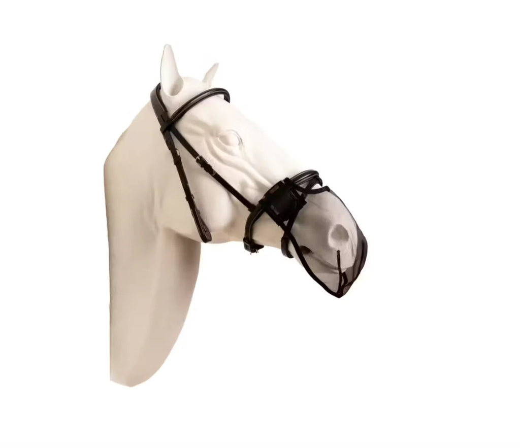 Anti fly nose net black Full