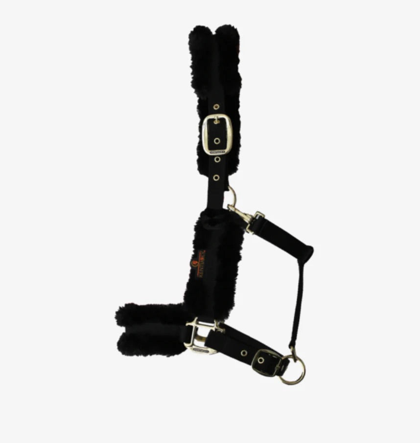 NYLON SHEEPSKIN HALTER