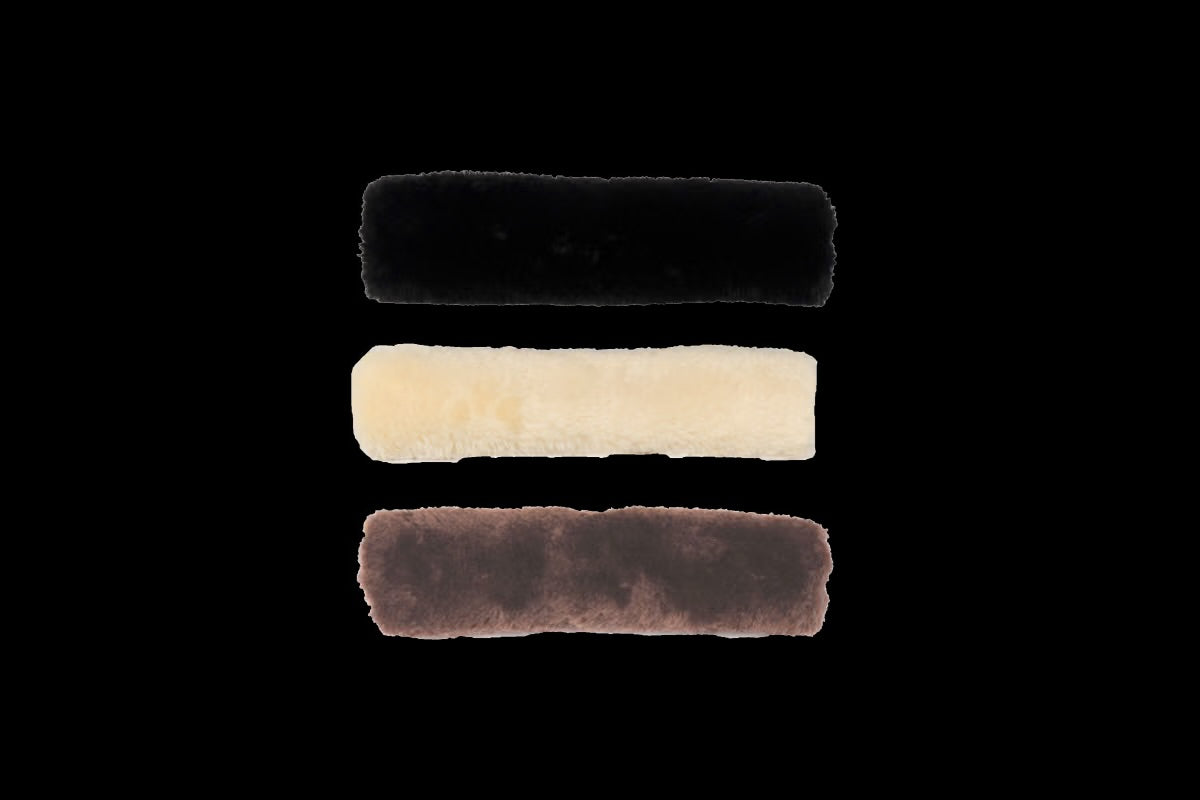 SHEEPSKIN NOSEBAND COVER